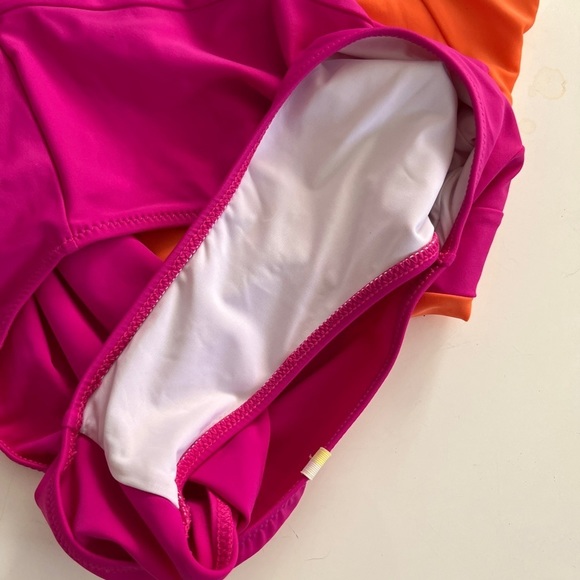 Summer Salt Island Goddess shirred One Shoulder One Piece Size 8LT - Picture 8 of 12